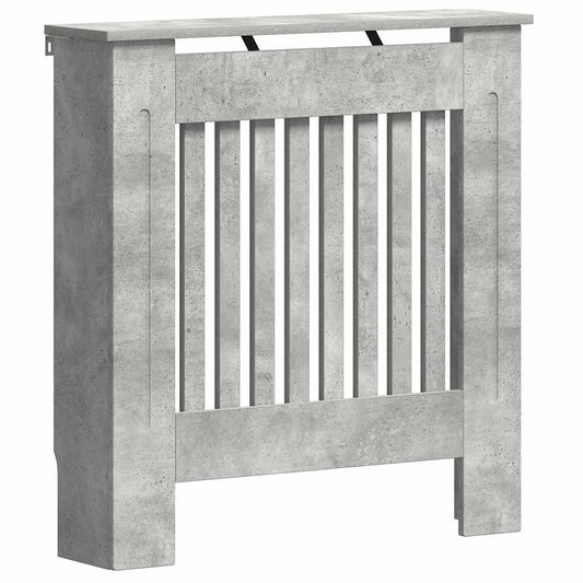Kryt Radiátoru Betonově Šedá 78 X 19 X 81,5 Cm Kompozitní Dřevo