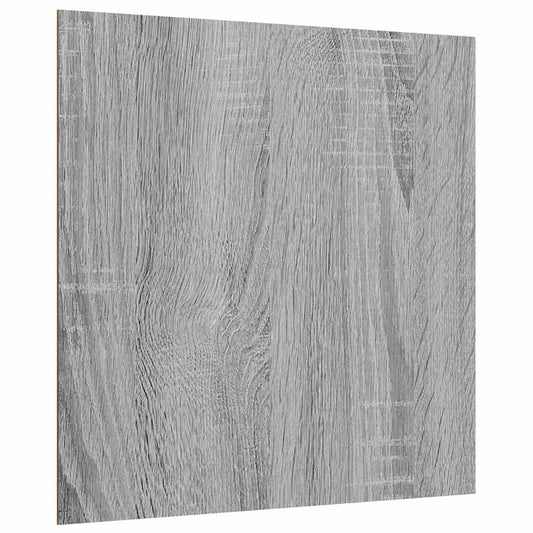 Dekorační Panely 50 Pcs Šedá Sonoma 30 X 30 X 0.27 Cm