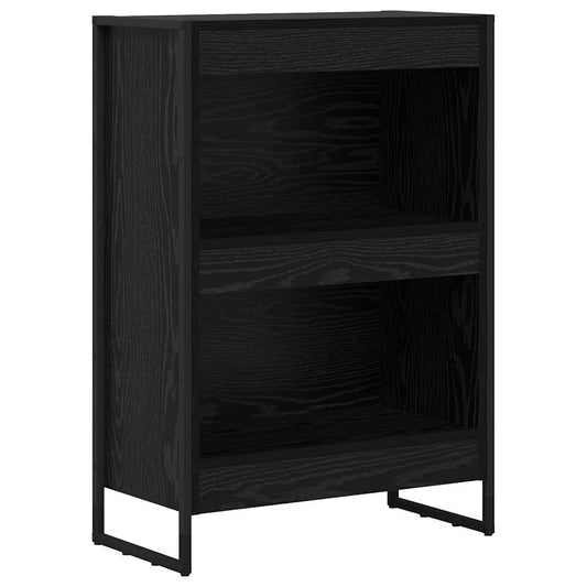 Knihovna 60 X 30 X 86,5 Cm Kompozitní Dřevo Černý Dub