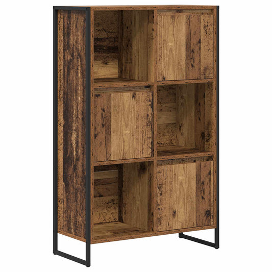 Knihovna 68 X 30 X 108.5 Cm Kompozitní Dřevo Staré Dřevo