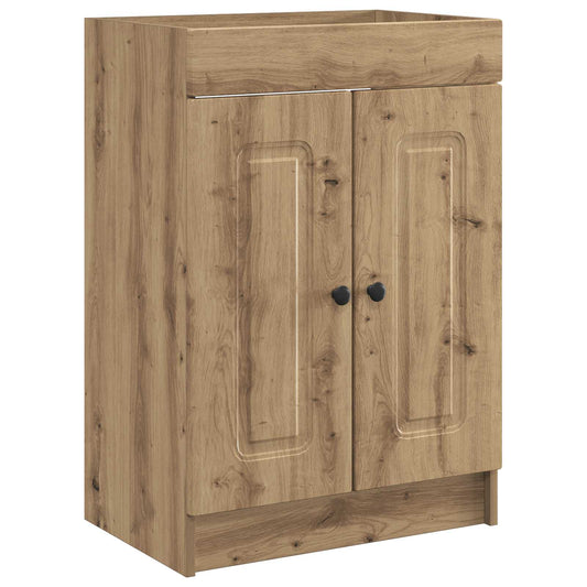 Koupelnová Skříňka Pod Umyvadlo Dub Artisan 56 X 37,5 X 81 Cm