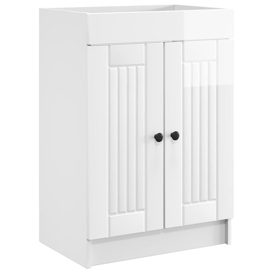 Koupelnová Skříňka Pod Umyvadlo Bílá S Vysokým Leskem