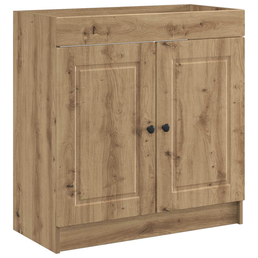 Koupelnová Skříňka Pod Umyvadlo Dub Artisan 78,5 X 37,5 X 81 Cm