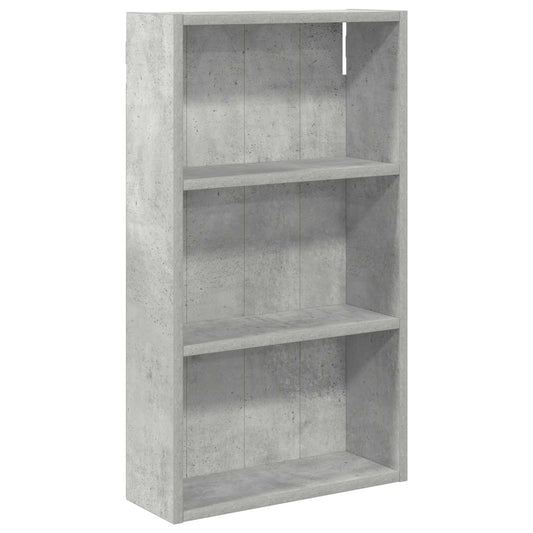 Koupelnová Nástěnná Skříňka Betonově Šedá 40 X 14 X 70 Cm
