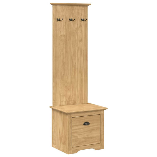Kabinet Na Chodbu Bodo Medová Hnědá 50 X 40 X 156,7 Cm