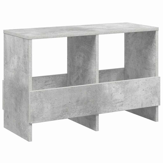 Regál Na Časopisy Betonově Šedá 68,5 X 30 X 45 Cm