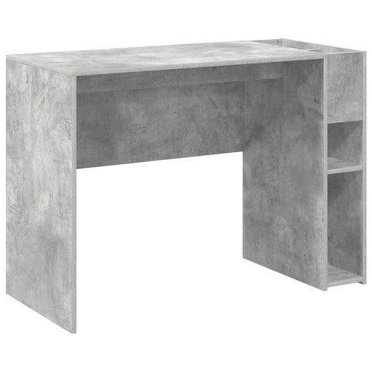 Stůl Betonově Šedá Kompozitní Dřevo 109 X 50 X 78 Cm