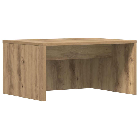 Nástěnný Stolek Artisanový Dub Kompozitní Dřevo 60 X 45 X 30 Cm