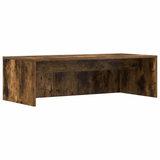 Nástěnný Stolek Kouřový Dub Kompozitní Dřevo 100 X 45 X 30 Cm