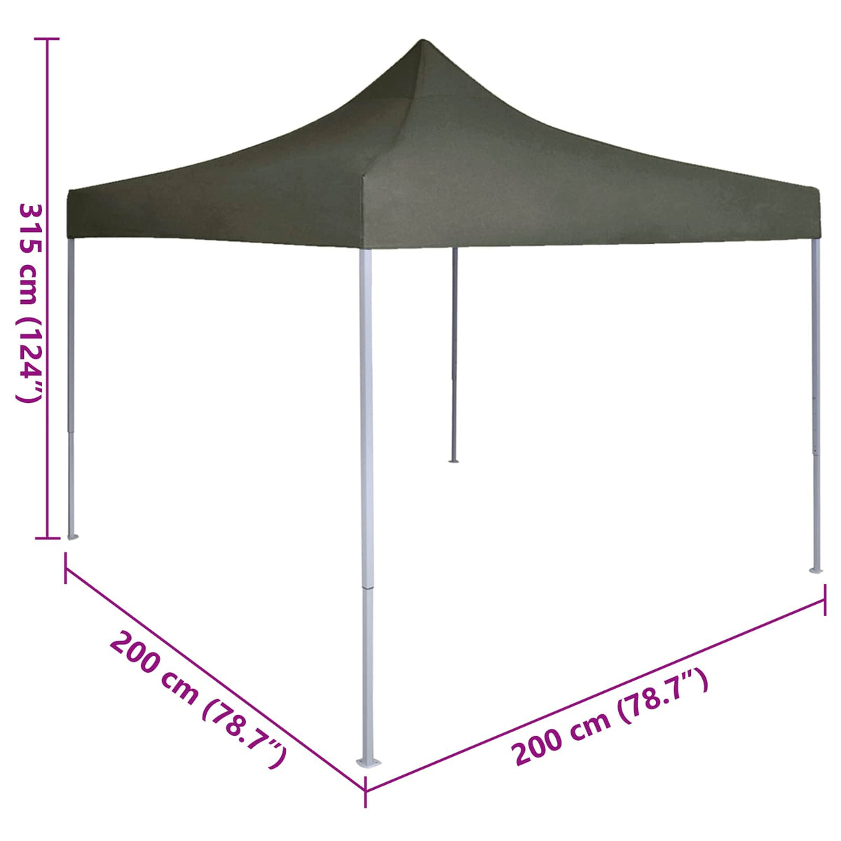 Party Stan 200 X 200 X 315 Cm Oxford Látka