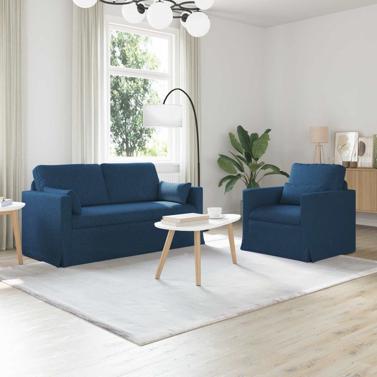 Set Pohovek 2 Ks Textil