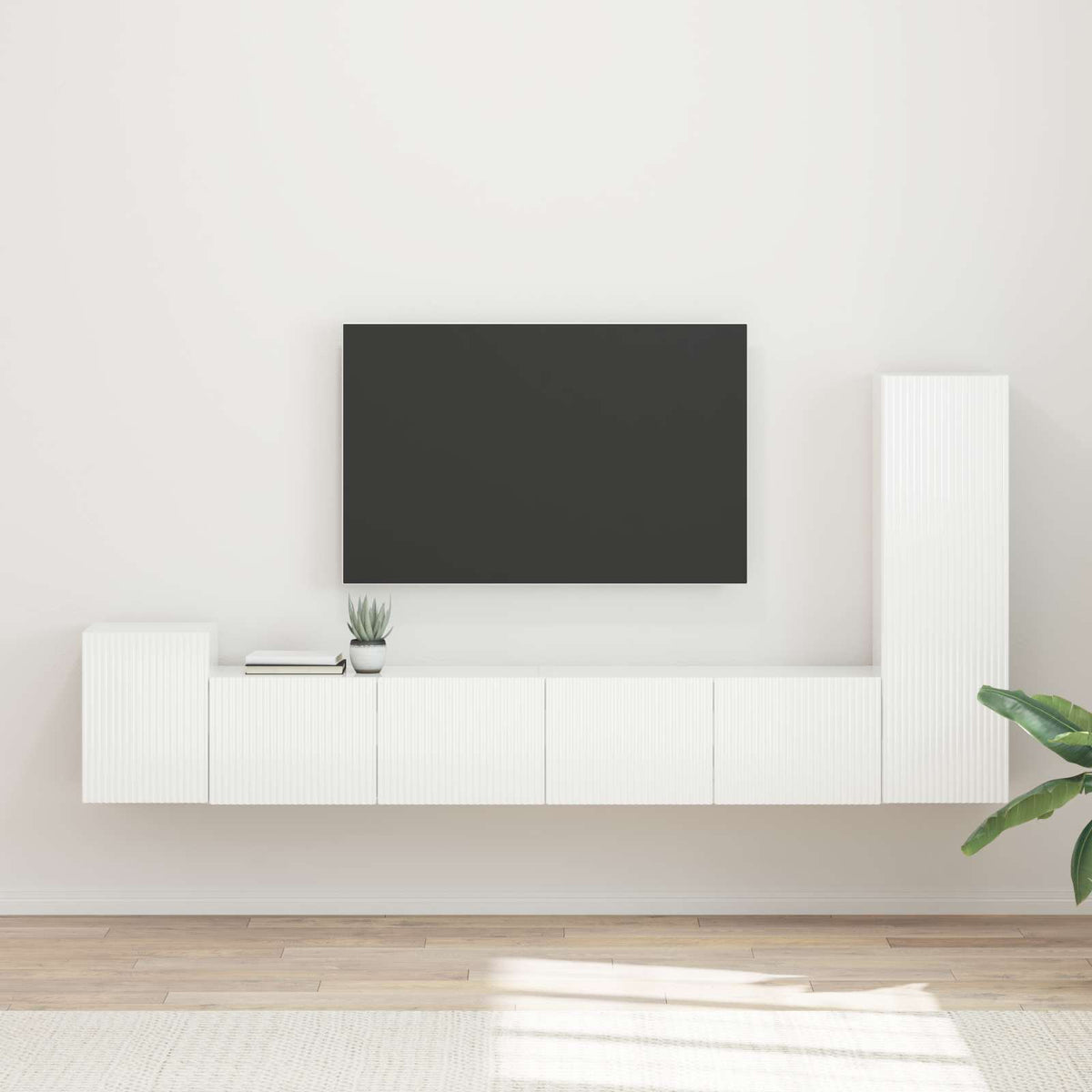 Sestava Tv Skříněk 3 Ks Kompozitní Dřevo