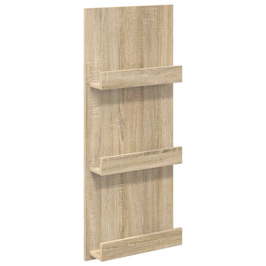 Regál Na Časopisy Sonoma Dub 43 X 11 X 102 Cm Kompozitní Dřevo