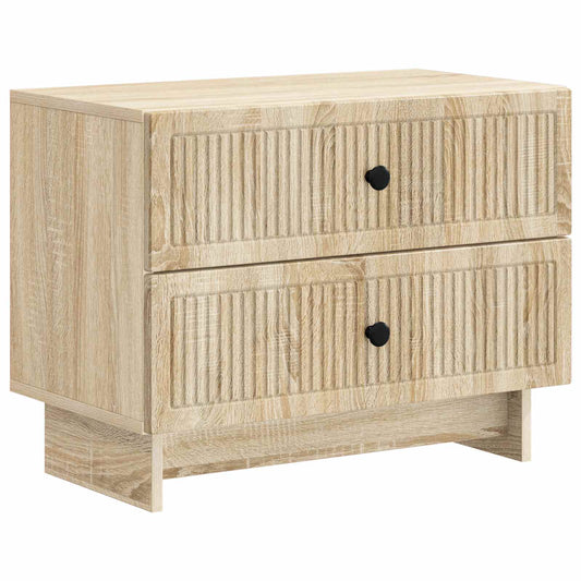 Noční Skříňka Dub Sonoma 62 X 34,5 X 47,5 Cm Kompozitní Dřevo