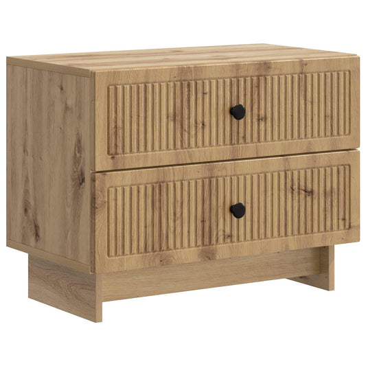 Noční Skříňka Dub Artisan 62 X 34,5 X 47,5 Cm Kompozitní Dřevo