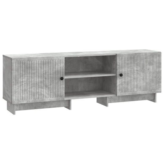 Televizní Skříň Betonově Šedá 150 X 31 X 50 Cm Dřevěný Materiál