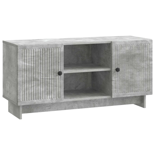 Televizní Skříň 102 X 34,5 X 50 Cm Betonově Šedá