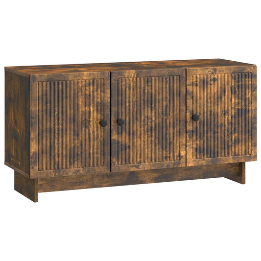Televizní Skříň Kouřový Dub 99 X 34,5 X 50 Cm Kompozitní Dřevo