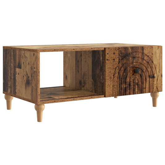 Konferenční Stolek Staré Dřevo 90 X 50 X 40 Cm Kompozitní Dřevo
