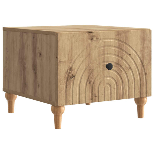 Konferenční Stolek Dub Artisan 49 X 50 X 40 Cm Kompozitní Dřevo