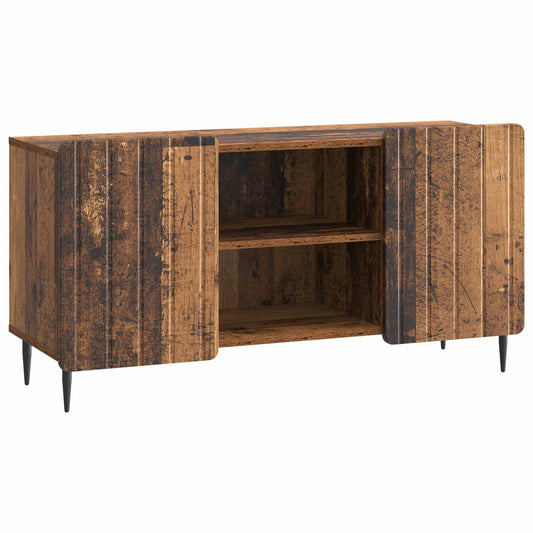 Televizní Skříň Staré Dřevo 102 X 34,5 X 52 Cm Kompozitní Dřevo