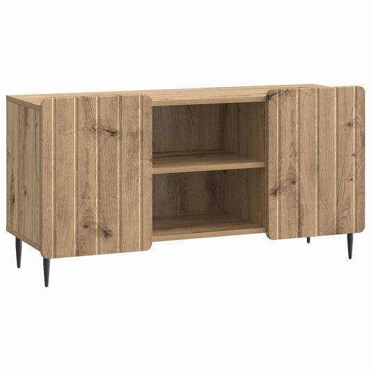 Televizní Skříň 102 X 34,5 X 52 Cm Dub Artisan Kompozitní Dřevo