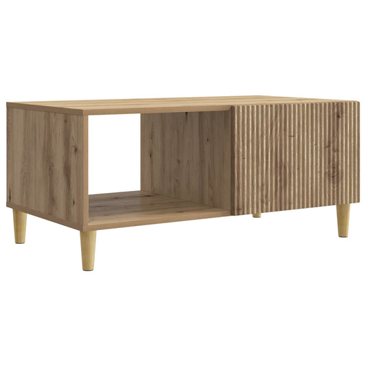 Konferenční Stolek Dub Artisan 90 X 50 X 40 Cm Kompozitní Dřevo