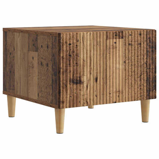 Konferenční Stolek Staré Dřevo 49 X 50 X 40 Cm Kompozitní Dřevo