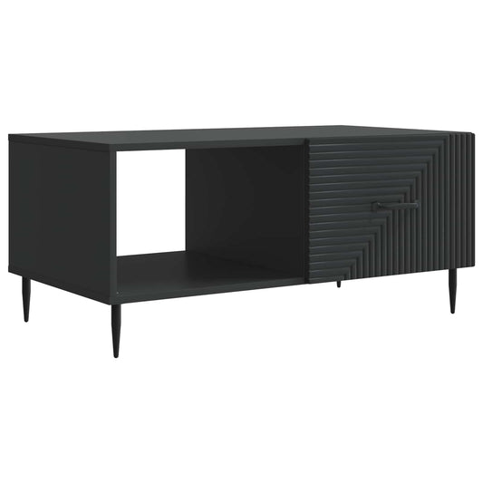 Konferenční Stolek Černá 90 X 50 X 40 Cm Kompozitní Dřevo