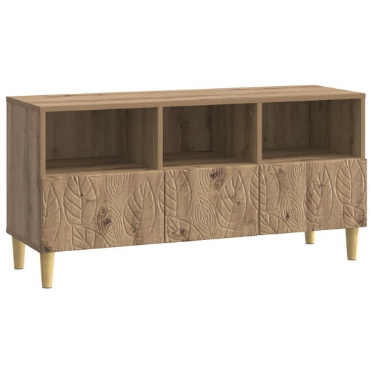Televizní Skříň 102 X 34,5 X 50 Cm Dub Artisan Kompozitní Dřevo