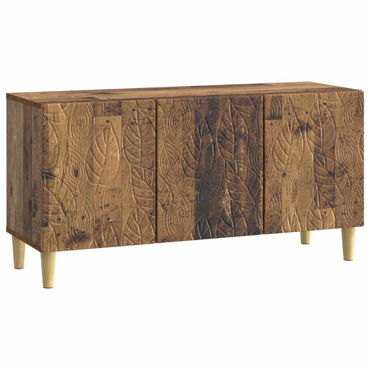 Televizní Skříň 99 X 34,5 X 50 Cm Staré Dřevo Kompozitní Dřevo