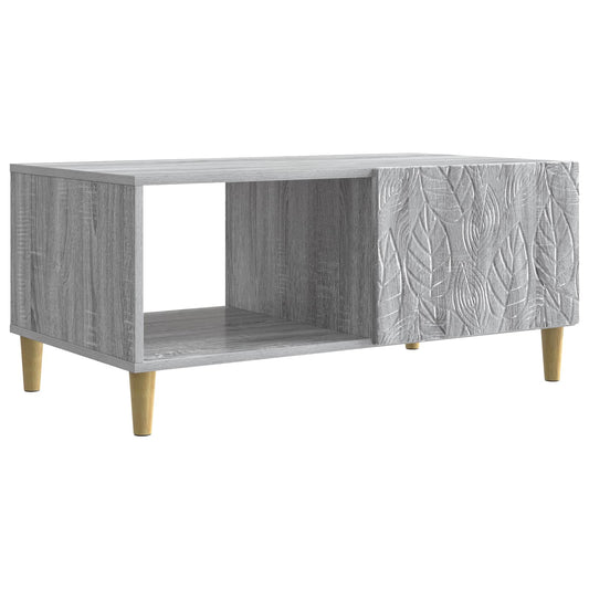 Konferenční Stolek Šedý Sonoma 90 X 50 X 40 Cm Kompozitní Dřevo