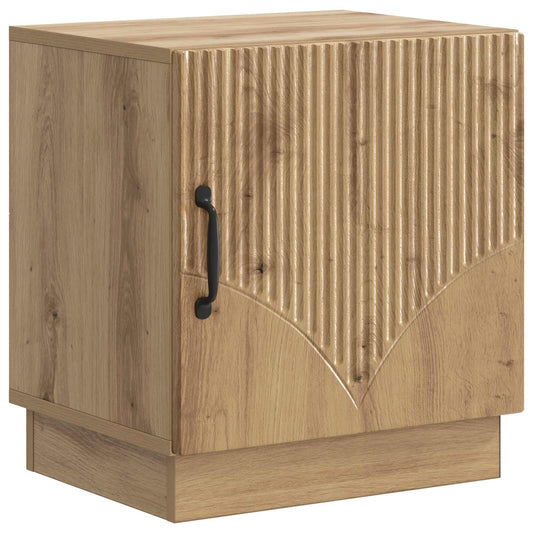Noční Stolek Dub Artisan 43 X 34,5 X 47 Cm Kompozitní Dřevo