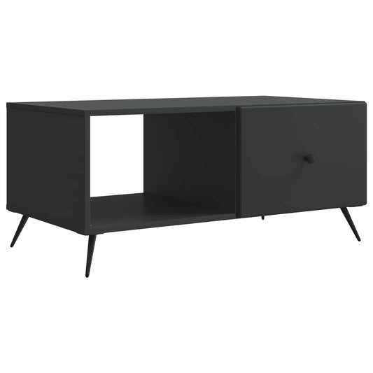 Konferenční Stolek Černá 90 X 50 X 40 Cm Kompozitní Dřevo