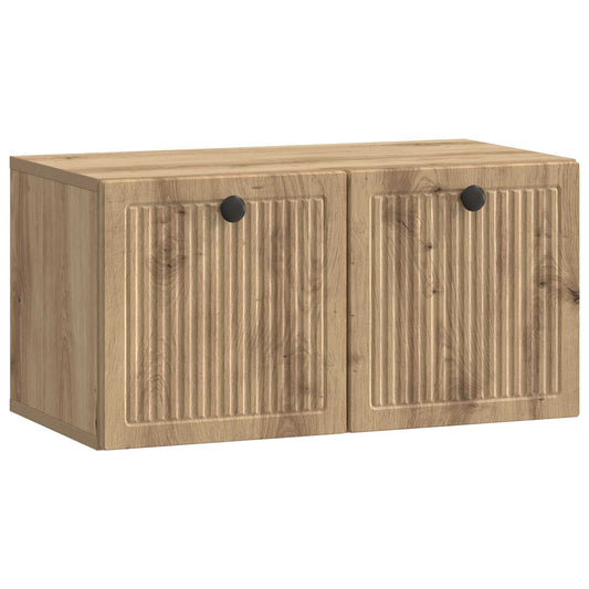 Nástěnná Tv Skříň 59,5 X 31 X 30 Cm Dub Artisan