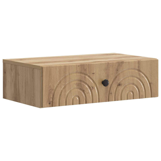Nástěnný Boční Stůl 59 X 34,5 X 17 Cm Kompozitní Dřevo