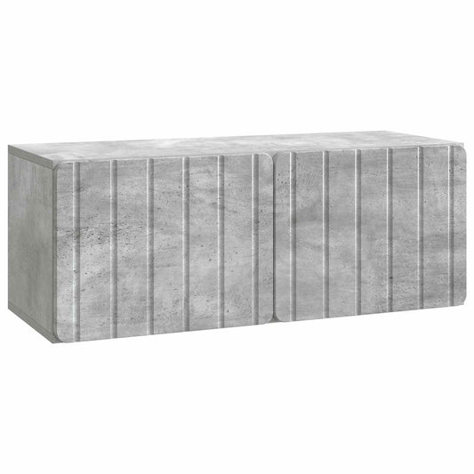 Nástěnná Tv Skříň 78,5 X 31 X 30 Cm Betonově Šedá