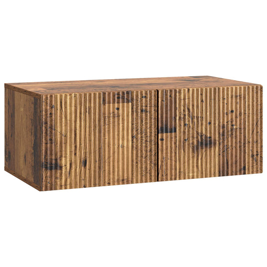 Nástěnná Tv Skříň Nástěnný Staré Dřevo 78,5 X 41 X 30 Cm