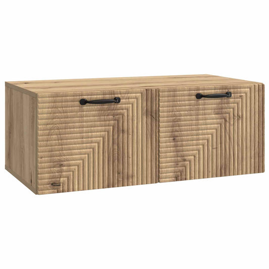 Nástěnná Tv Skříň 78,5 X 41 X 30 Cm Dub Artisan