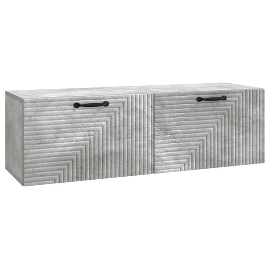Nástěnná Tv Skříň Nástěnný Betonově Šedá 98 X 31 X 30 Cm
