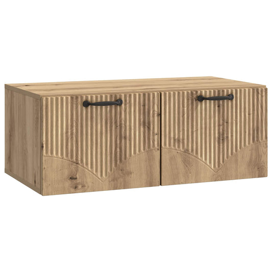Nástěnná Tv Skříň 78,5 X 41 X 30 Cm Dub Artisan