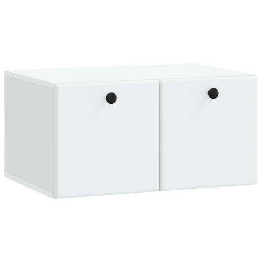 Nástěnná Tv Skříň 59,5 X 41 X 30 Cm Bílá Kompozitní Dřevo