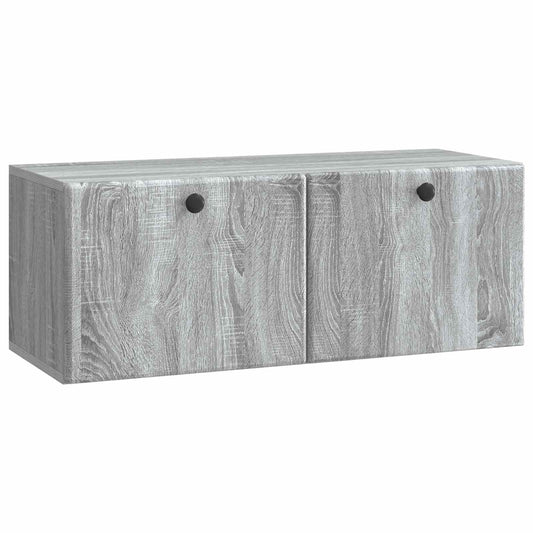 Nástěnná Tv Skříň 78,5 X 31 X 30 Cm Šedý Sonoma