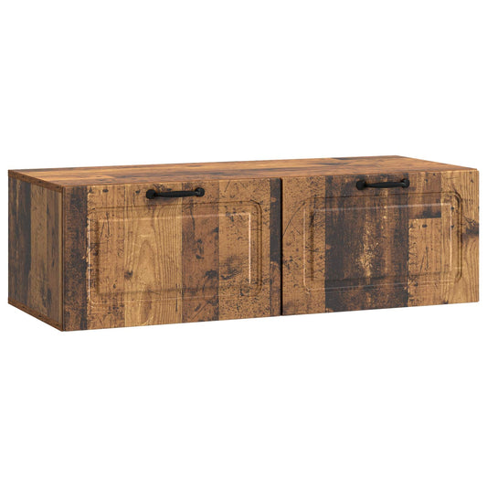 Nástěnná Tv Skříň Staré Dřevo 98 X 41 X 30 Cm Kompozitní Dřevo