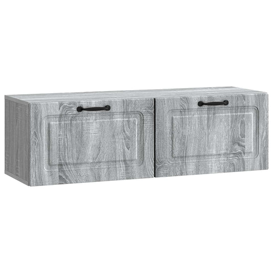 Nástěnná Tv Skříň Šedá Sonoma 98 X 31 X 30 Cm Kompozitní Dřevo
