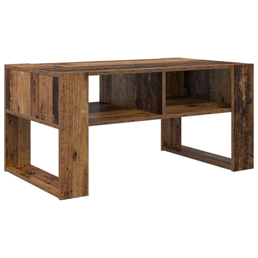 Konferenční Stolek Staré Dřevo 92 X 53 X 45 Cm Kompozitní Dřevo