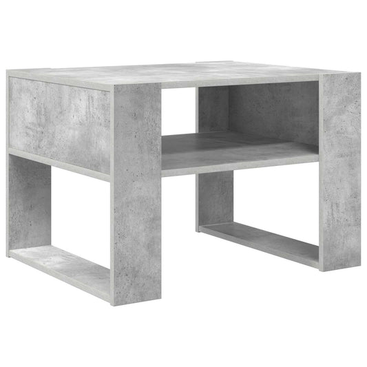 Konferenční Stolek Betonově Šedá 66 X 53 X 45 Cm