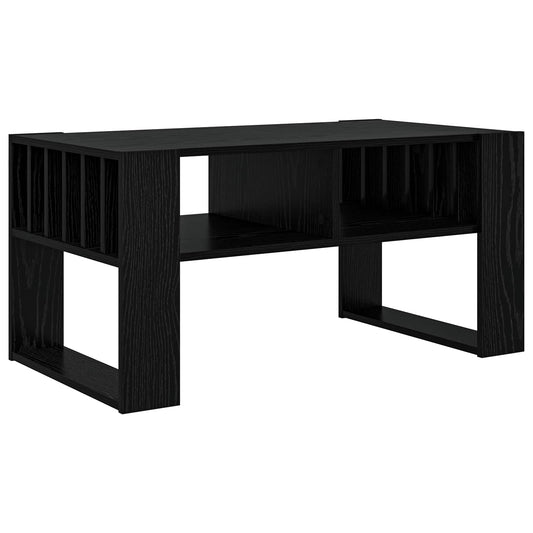 Konferenční Stolek Černý Dub 92 X 49,5 X 45 Cm Kompozitní Dřevo