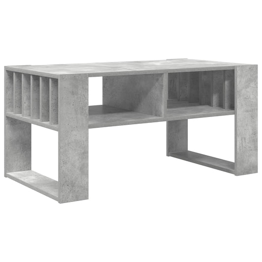 Konferenční Stolek Betonově Šedá 92 X 49,5 X 45 Cm