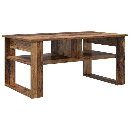 Konferenční Stolek Staré Dřevo 96 X 54 X 44 Cm Kompozitní Dřevo